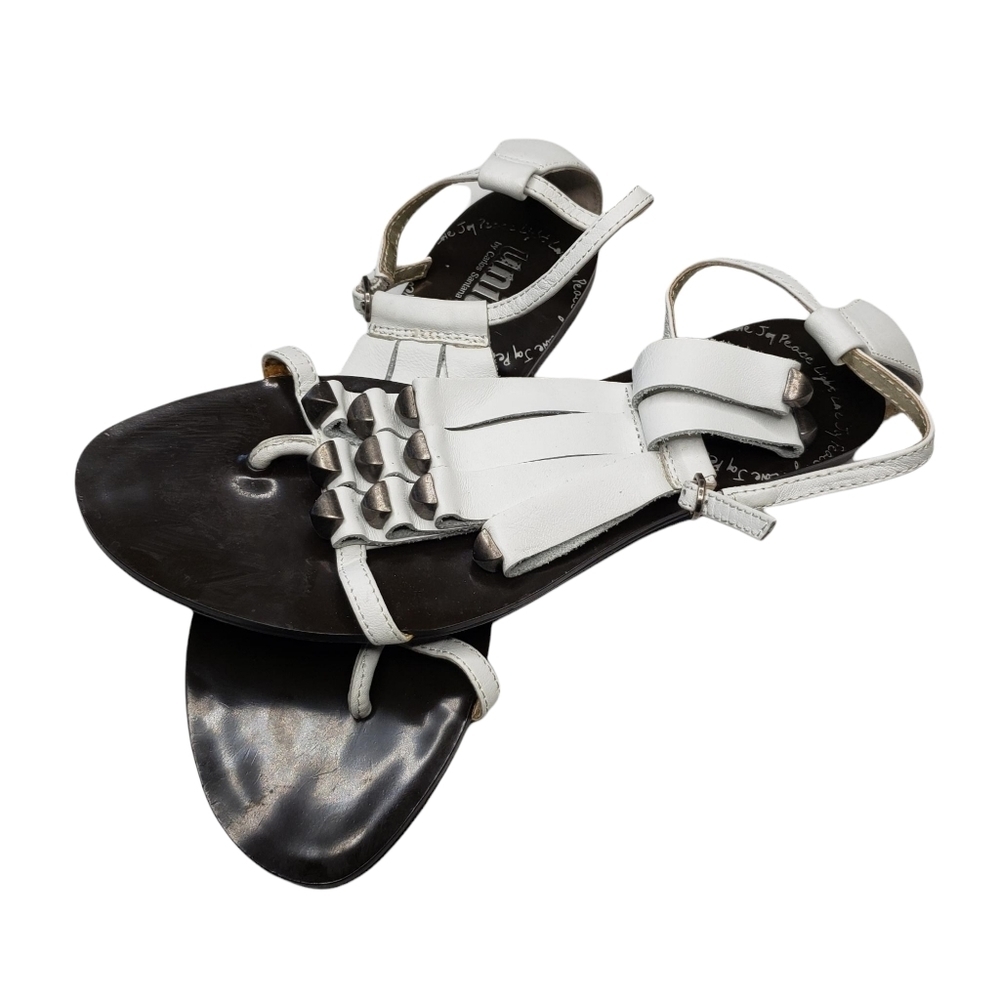 Unity By Carlos Santana | Mohawk White Leather Fr… - image 6